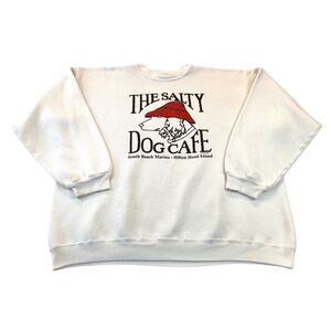 Salty Dog Cafe Hilton Head SC Vintage Sweatshirt X-Large